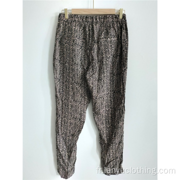 Pantalons de loisirs lâches pour femmes Draw String Design